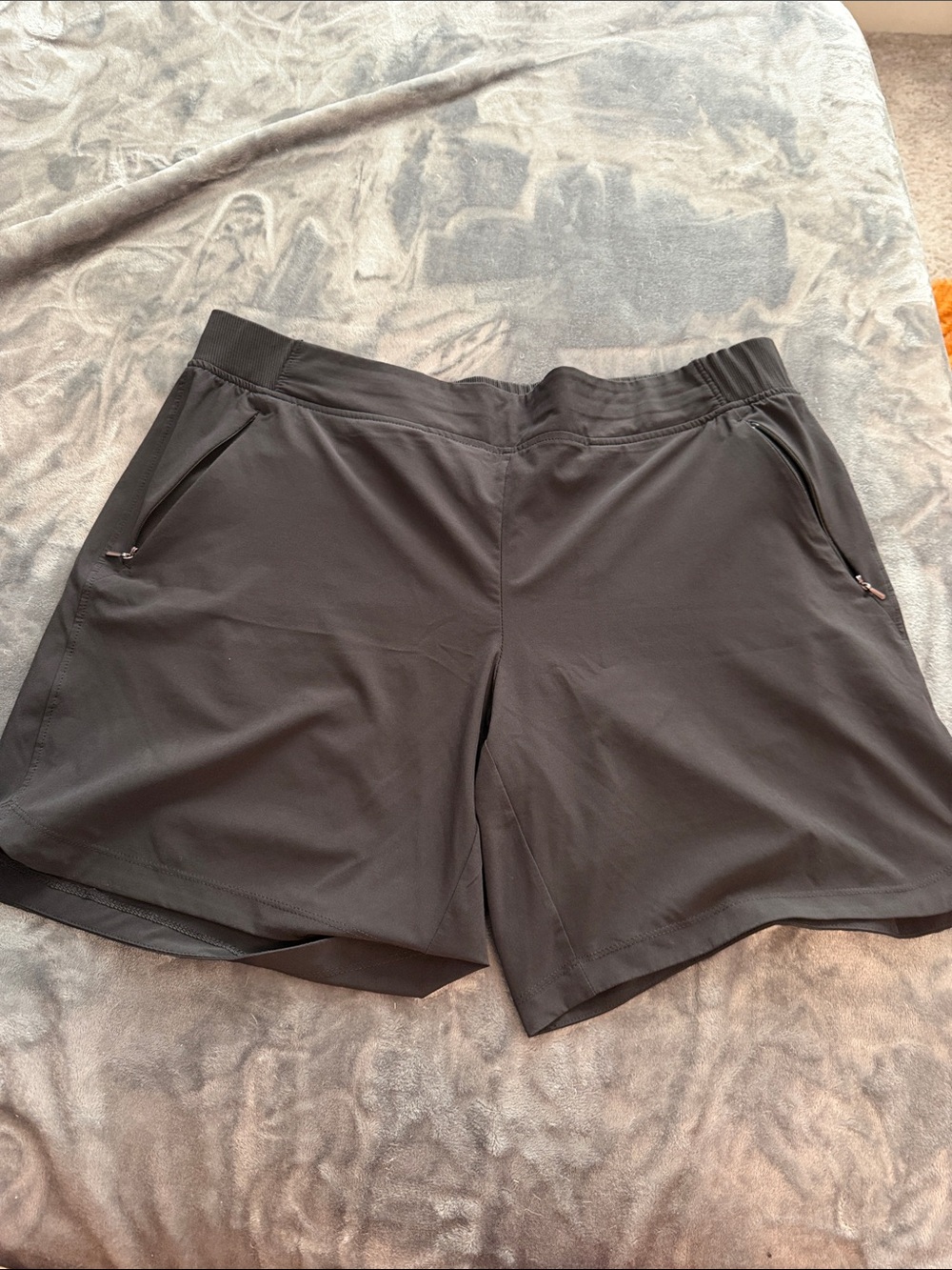 CALIA by Carrie Underwood Black Athletic Zip-Pocket Shorts
